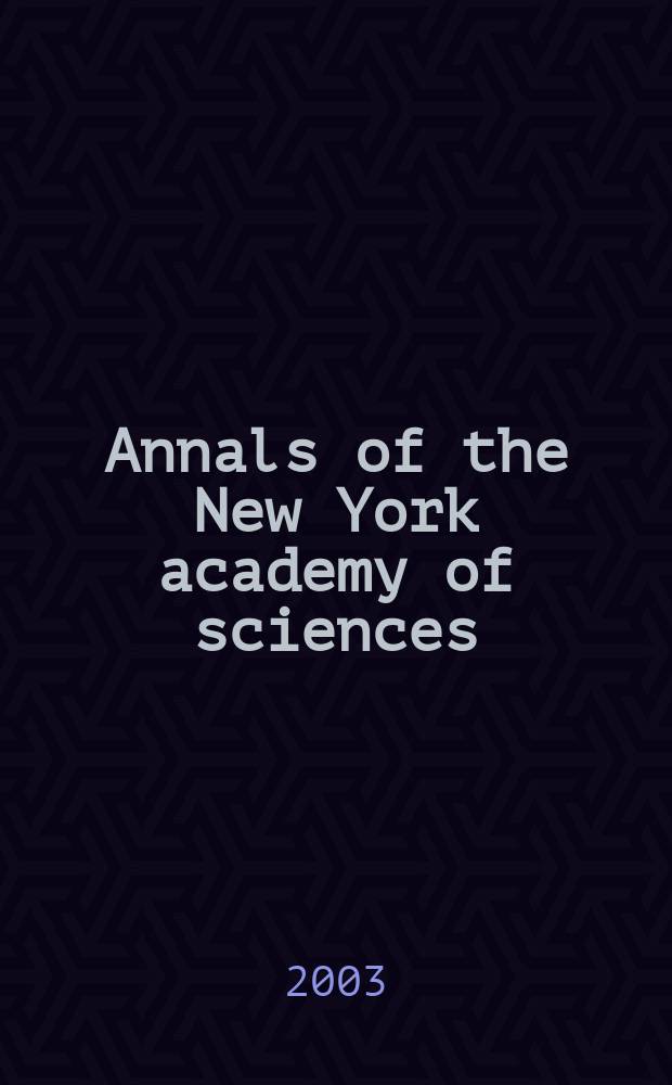 Annals of the New York academy of sciences : Late Lyceum of natural history. Vol.989 : Sexually coercive behavior