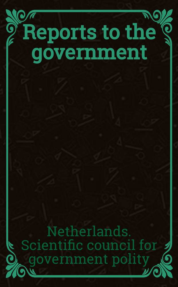 Reports to the government