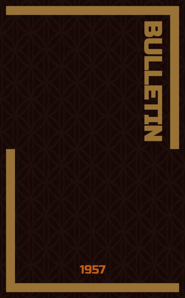Bulletin