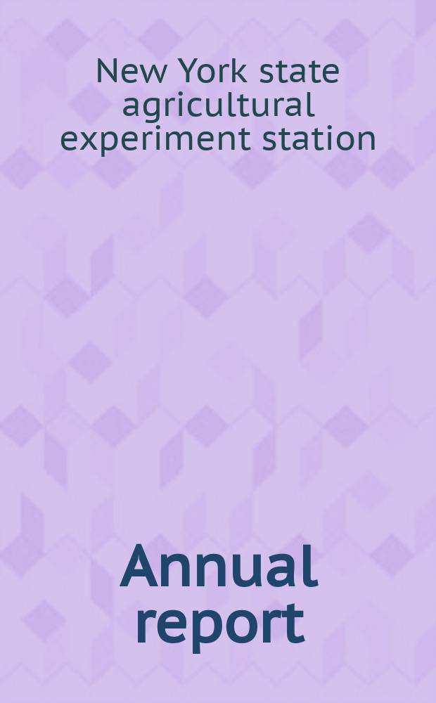 ... Annual report