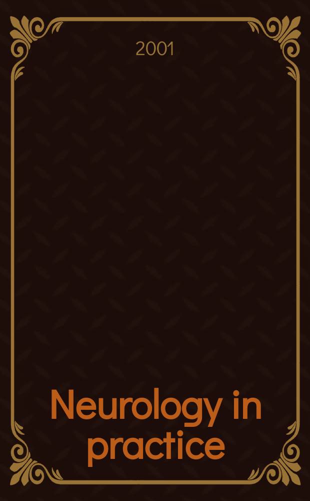 Neurology in practice : Contin. education suppl. to J. of neurology, neurosurgery & psychiatry. 2001, Iss.3 : Sleep and coma