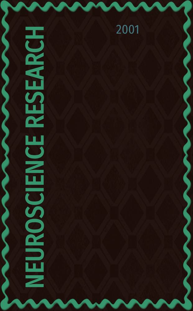 Neuroscience research : The offic. j. of the Japan neuroscience soc. Vol.41, №2