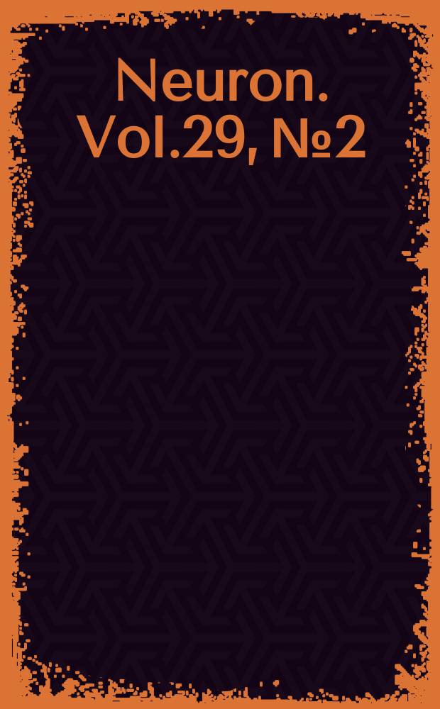 Neuron. Vol.29, №2