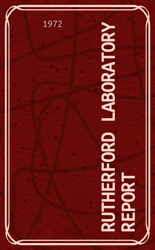 Rutherford laboratory report