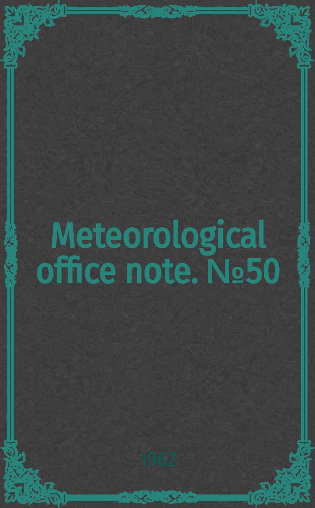 Meteorological office note. №50 : Springtime temperature changes in the Antarctic stratosphere