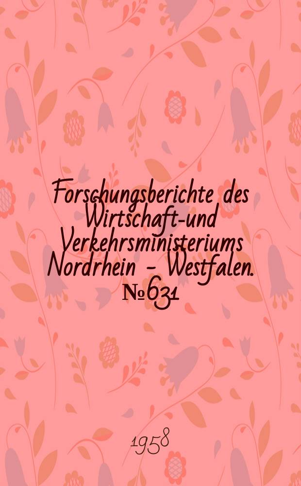Forschungsberichte des Wirtschafts- und Verkehrsministeriums Nordrhein - Westfalen. №631 : Der Einfluß der Automatisierung auf die Struktur der Maschinen - und Arbeiterzeiten am mehrstelligen Arbeitsplatz in der Textilindustrie