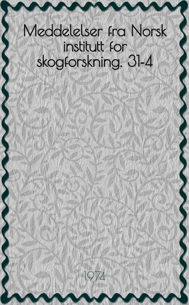 Meddelelser fra Norsk institutt for skogforskning. 31-4 : Calculating the standard error ...