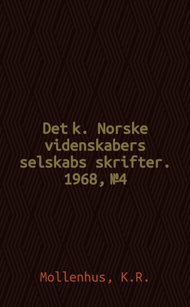 Det k. Norske videnskabers selskabs skrifter. 1968, №4 : Helleristningene på Holtas i Skogn