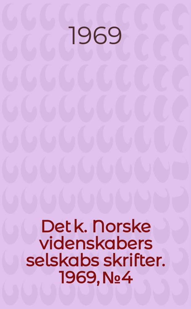 Det k. Norske videnskabers selskabs skrifter. 1969, №4 : Max Reinhards iscenesettelse av Ibsens Gespenster i Kammerspiele des Deutschen Theaters Berlin 1906 - dekor Edvard Munch