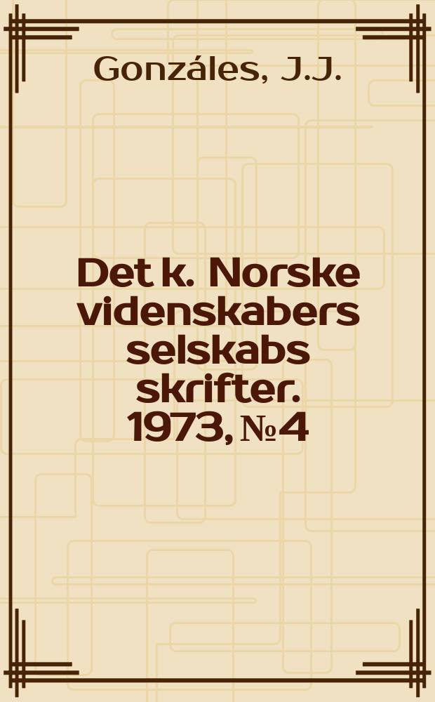 Det k. Norske videnskabers selskabs skrifter. 1973, №4 : Einstein - Lorentz's formula ...