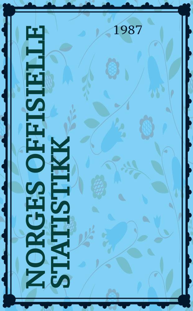 Norges offisielle statistikk