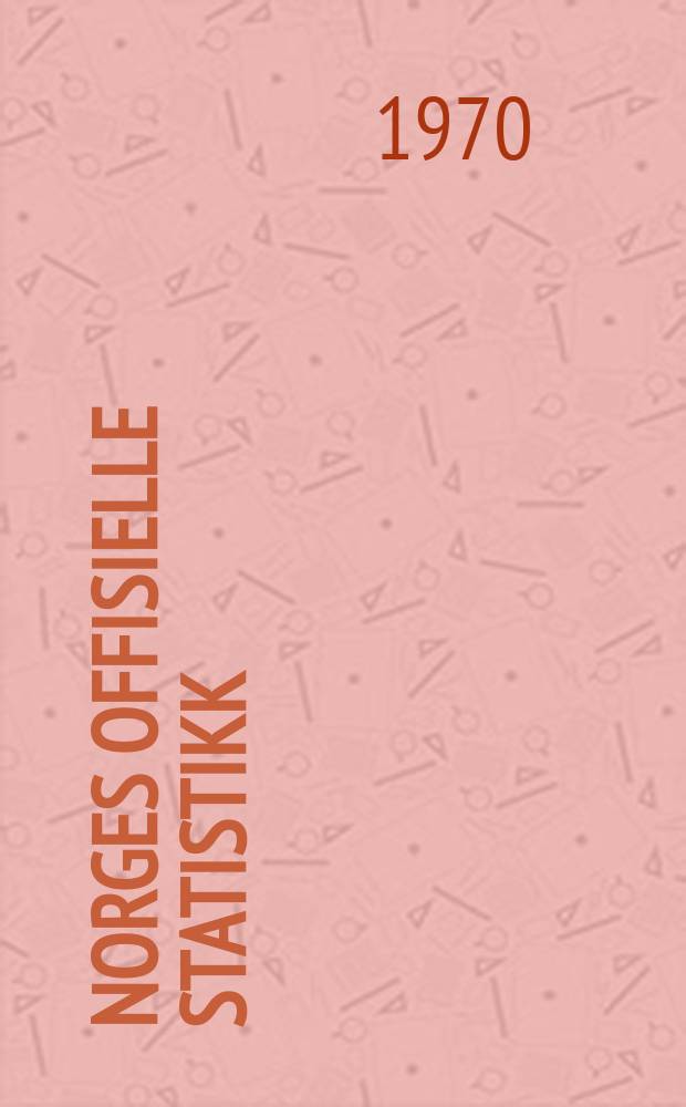 Norges offisielle statistikk