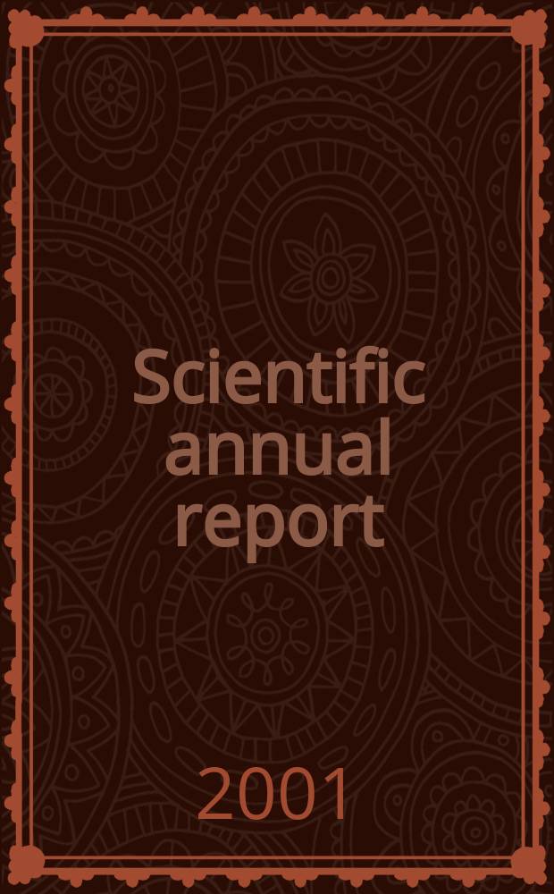 Scientific annual report