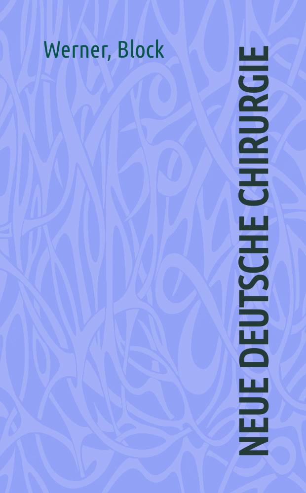 Neue deutsche Chirurgie : Begründer von P. v. Bruns, hrsg v. H. Kottner. Bd.62 : Die normale und gestörte Knochenbrucheilung