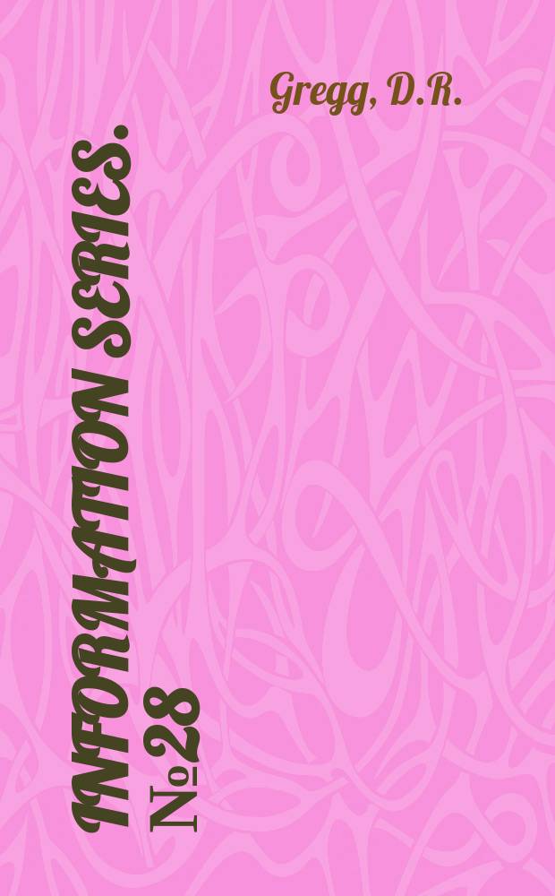 Information series. №28 : Volcanoes of Tongariro National park