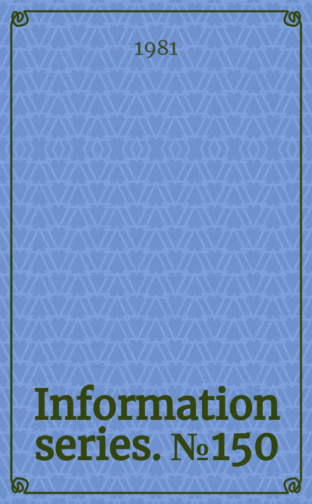 Information series. №150 : Illustrations of New Zealand fossils