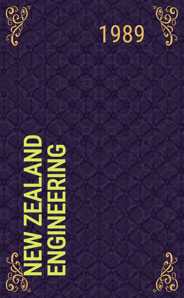 New Zealand engineering : The Journal of the N. Z. institution of engineers. Vol.44, №11