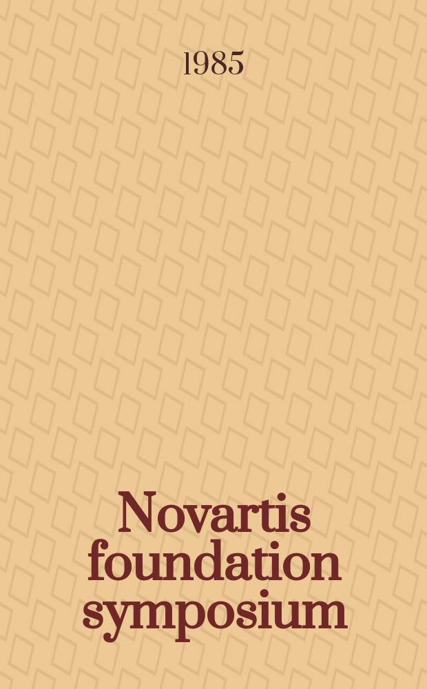 Novartis foundation symposium : Growth factors in biology and medicine