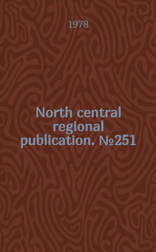 North central regional publication. №251 : Estimating rail transport costs
