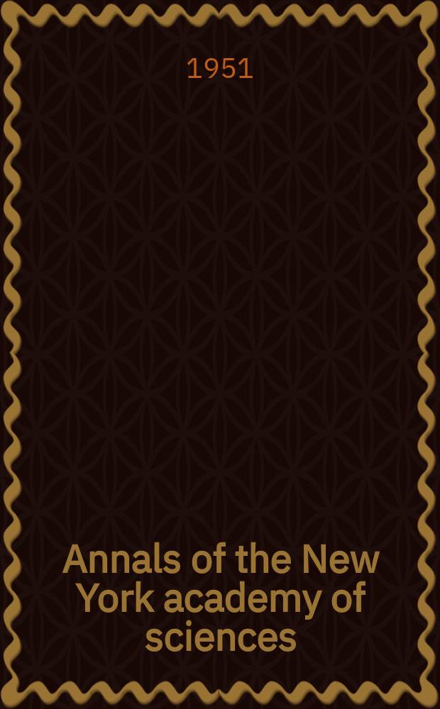 Annals of the New York academy of sciences : Late Lyceum of natural history. Vol.54, Art.2 : Papain