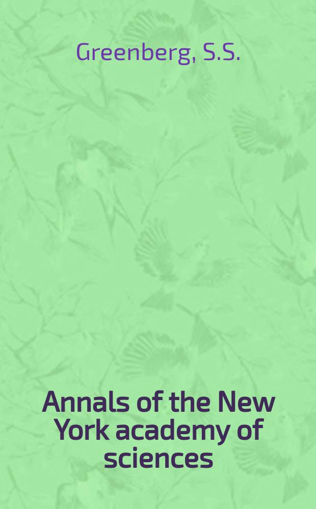 Annals of the New York academy of sciences : Late Lyceum of natural history. Vol.67, Art.4 : Cytology and cytochemistry of melanoma cells