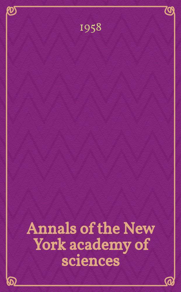 Annals of the New York academy of sciences : Late Lyceum of natural history. Vol.71, Art.5 : New steroid compounds with progestational activity