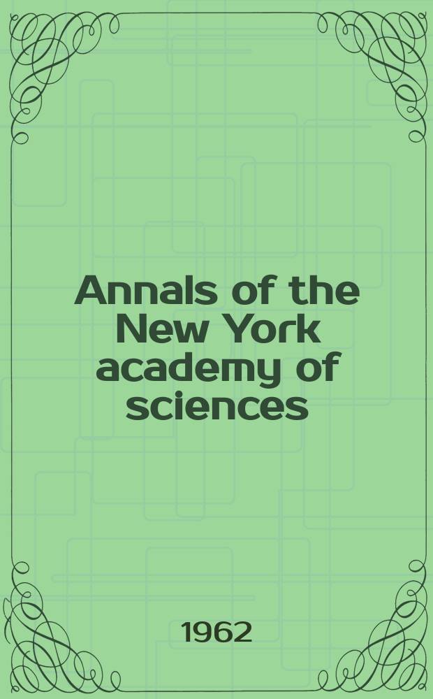 Annals of the New York academy of sciences : Late Lyceum of natural history. Vol.93, Art.16 : Evaluation of the acridine-orange fluorescence microscope method for cytodiagnosis of cancer