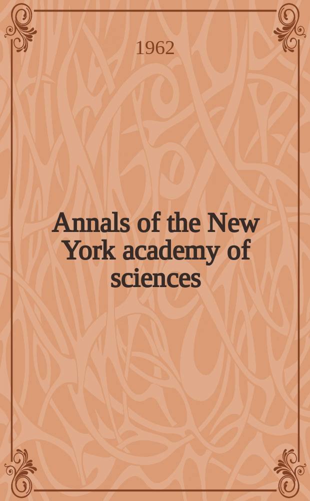 Annals of the New York academy of sciences : Late Lyceum of natural history. Vol.93, Art.18 : Strontium- 90 in the soils of the New York city area