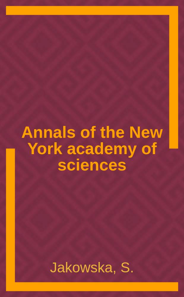 Annals of the New York academy of sciences : Late Lyceum of natural history. Vol.93, Art.22 : Preliminary studies on syncoelous parabiosis in adult newts, Diemictylus viridescens