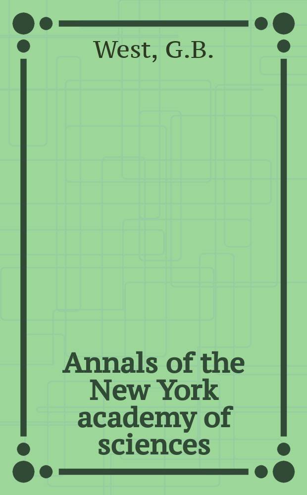 Annals of the New York academy of sciences : Late Lyceum of natural history. Vol.118, Art.8 : Pharmacogenetics- a fresh approach to the problem of allergy