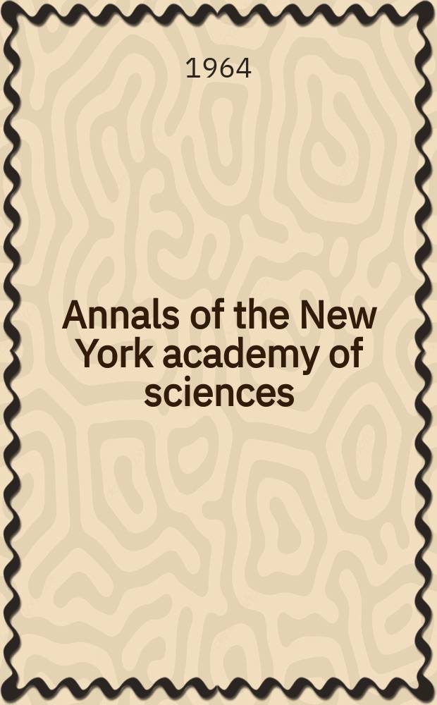 Annals of the New York academy of sciences : Late Lyceum of natural history. Vol.118, Art.9 : Interference between verruca vulgaris and malignant growths in humans