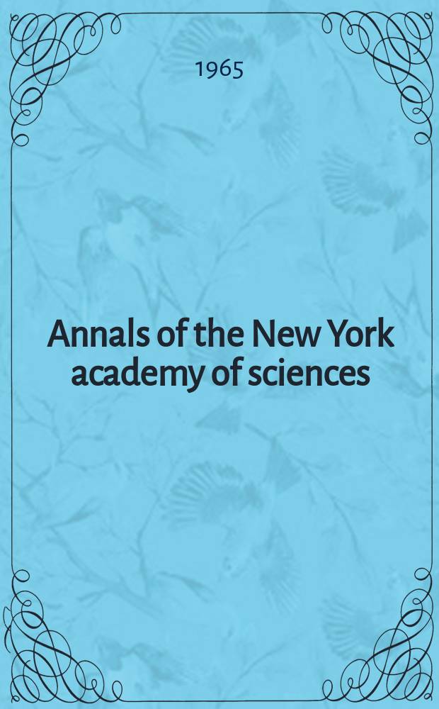 Annals of the New York academy of sciences : Late Lyceum of natural history. Vol.130, Art.2 : Automation in industrial pharmaceutical process and quality control