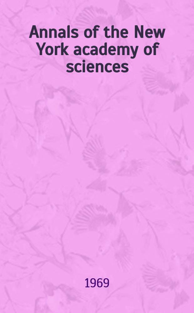 Annals of the New York academy of sciences : Late Lyceum of natural history. Vol.159, Art.1 : Redistribution reaction in chemistry