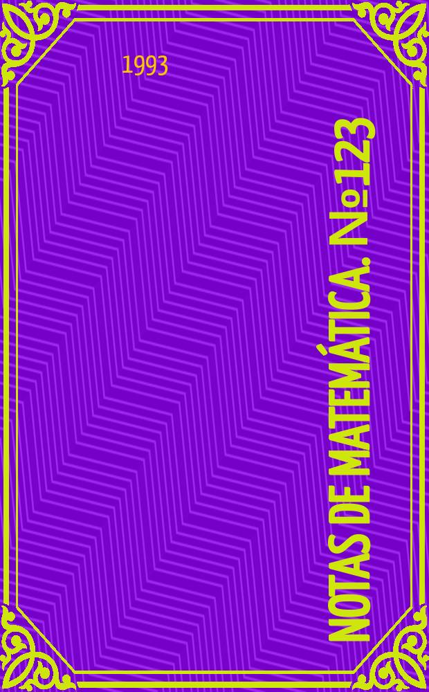 Notas de matemática. №123 : Un método para la resolución...