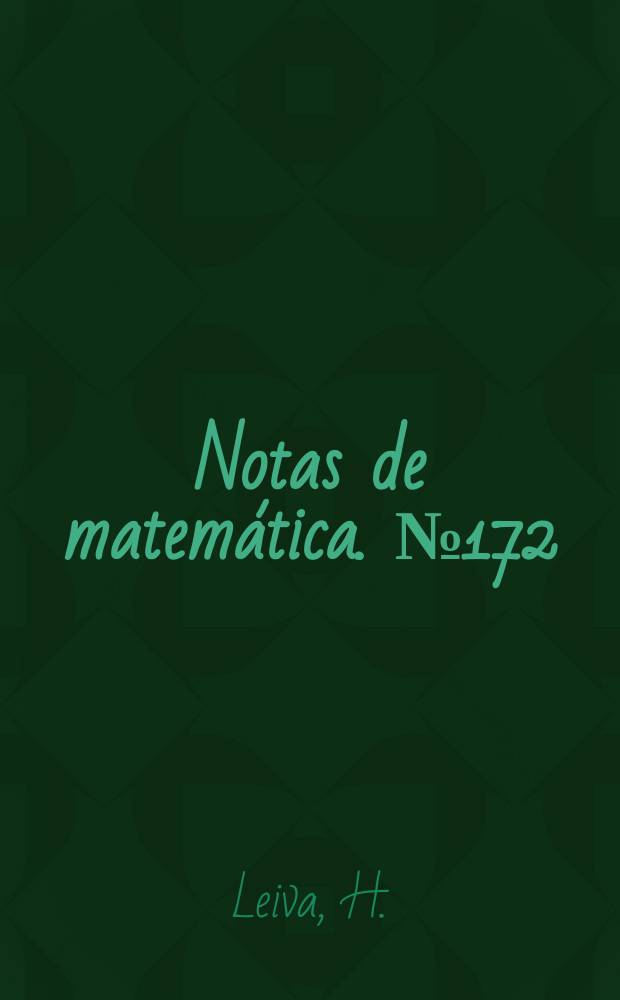 Notas de matemática. №172 : Dynamical spectrum for scalar parabolic equations