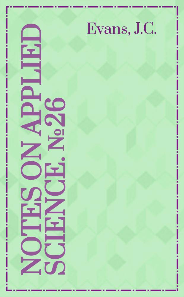 Notes on applied science. №26 : Measurement of angle in engineering