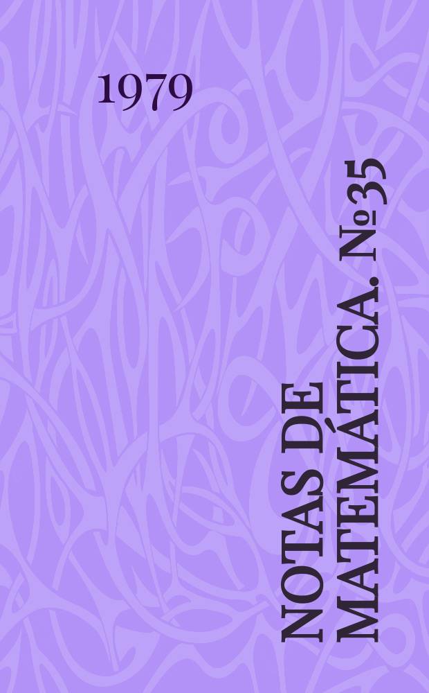 Notas de matem&aacute;tica. №35 : Espectro chiperbolicidad no lineales