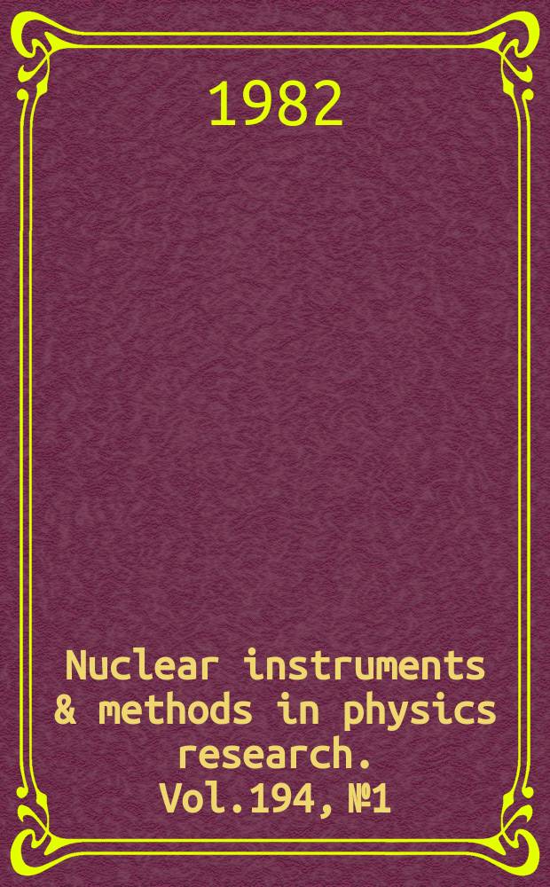 Nuclear instruments & methods in physics research. Vol.194, №1/3 : Atomic collisions in solids
