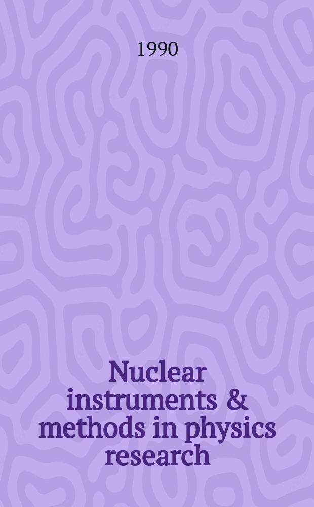 Nuclear instruments & methods in physics research : a journal on accelerators, instrumentation and techniques applied to research in nuclear and atomic physics, materials science and related fields in physics. Vol.289, №3 : Frontier detectors for frontier physics