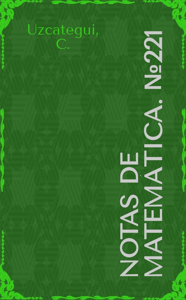 Notas de matemática. №221 : On the complexity of the subspaces of Sw.