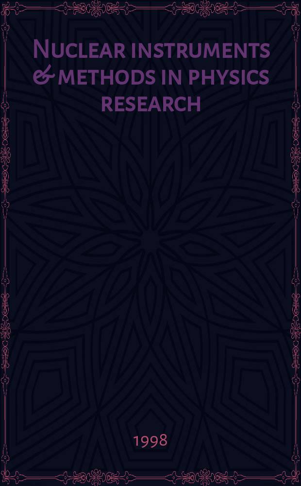Nuclear instruments & methods in physics research : a journal on accelerators, instrumentation and techniques applied to research in nuclear and atomic physics, materials science and related fields in physics. Vol.409, №1/3 : Frontier detectors for frontier physics