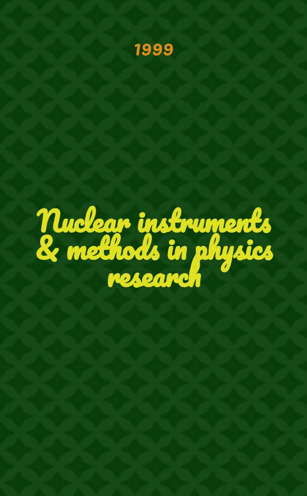 Nuclear instruments & methods in physics research : a journal on accelerators, instrumentation and techniques applied to research in nuclear and atomic physics, materials science and related fields in physics. Vol.438, №1 : Nuclear target technology-development, characterization and applications