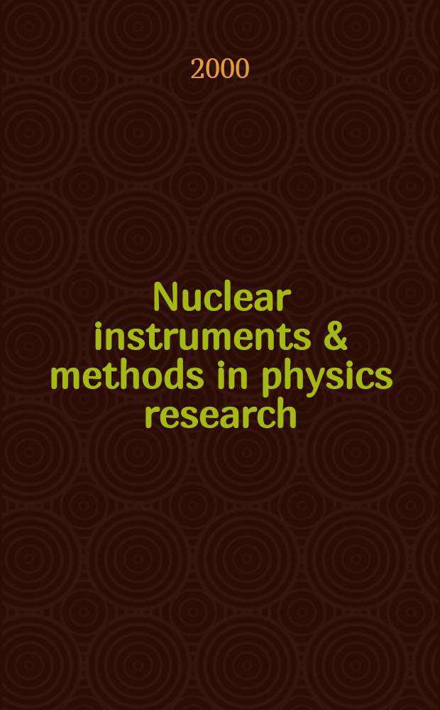 Nuclear instruments & methods in physics research : a journal on accelerators, instrumentation and techniques applied to research in nuclear and atomic physics, materials science and related fields in physics. Vol.445, №1/3 : Free electron lasers 1999