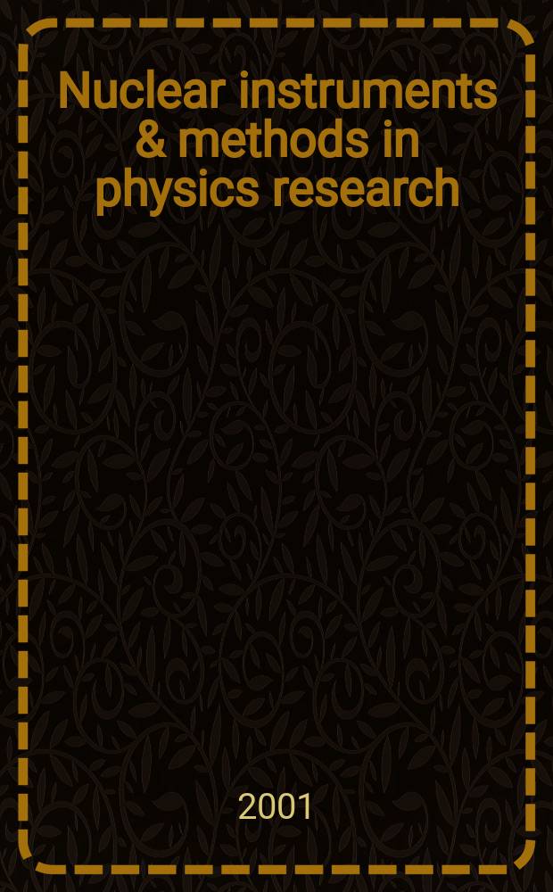 Nuclear instruments & methods in physics research : a journal on accelerators, instrumentation and techniques applied to research in nuclear and atomic physics, materials science and related fields in physics. Vol.458, №1/2 : Room temperature semiconductor detectors