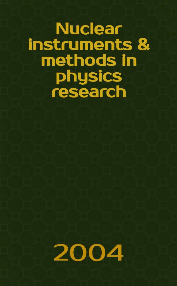 Nuclear instruments & methods in physics research : a journal on accelerators, instrumentation and techniques applied to research in nuclear and atomic physics, materials science and related fields in physics. Vol.520, №1/3 : LTD-10