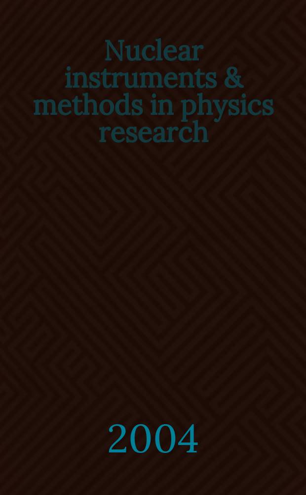 Nuclear instruments & methods in physics research : a journal on accelerators, instrumentation and techniques applied to research in nuclear and atomic physics, materials science and related fields in physics. Vol.522, №3