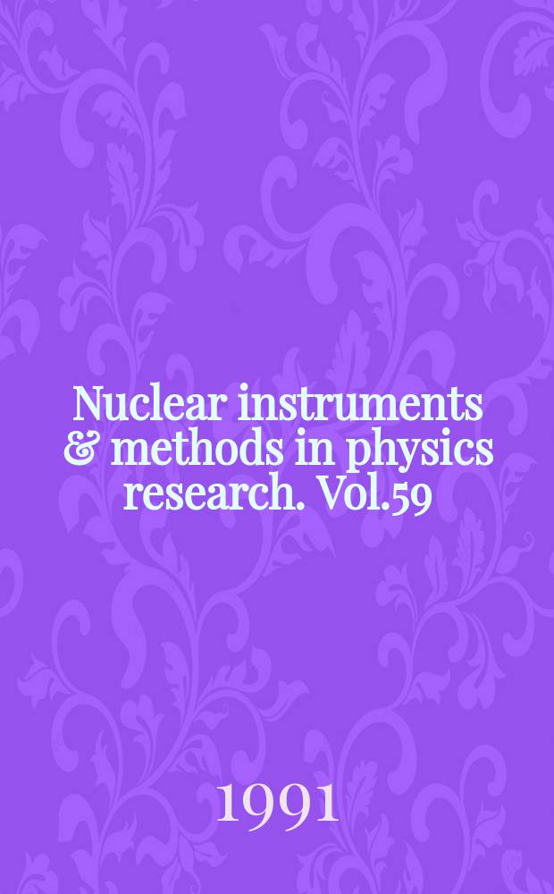 Nuclear instruments & methods in physics research. Vol.59/60, Pt.1 : Ion beam modification of materials