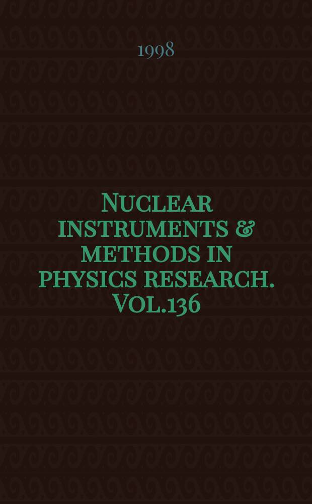 Nuclear instruments & methods in physics research. Vol.136/138 : Ion beam analysis