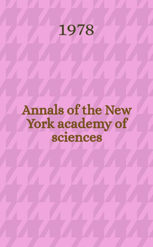 Annals of the New York academy of sciences : Late Lyceum of natural history. Vol.313 : Synthesis and properties of low-dimensional materials
