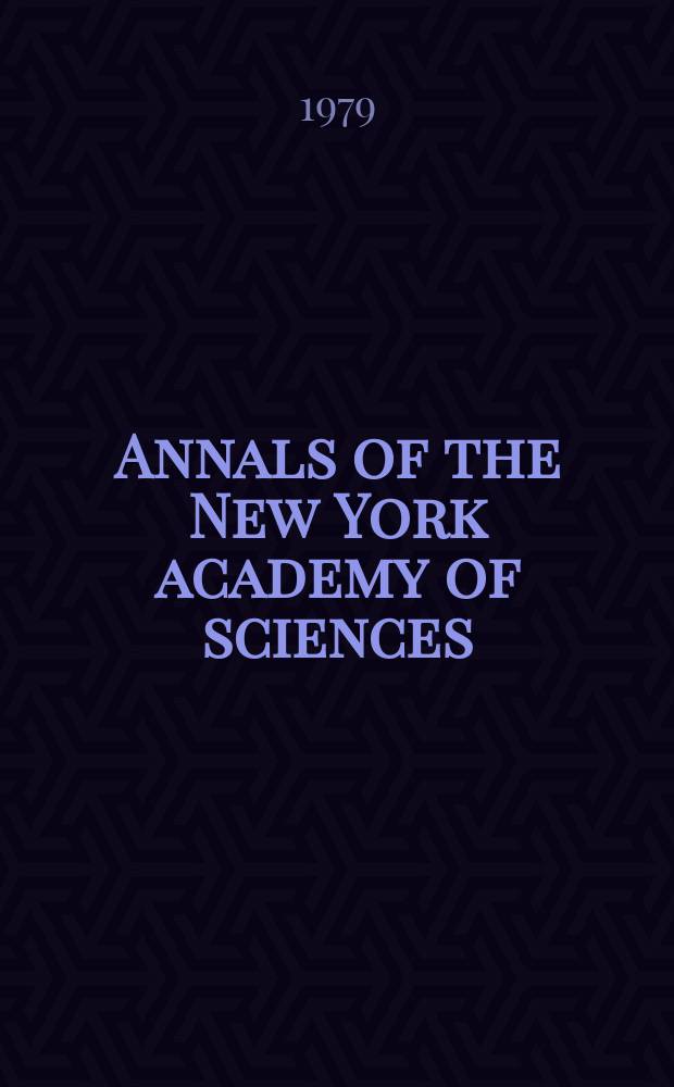 Annals of the New York academy of sciences : Late Lyceum of natural history. Vol.328 : Topics in graph theory